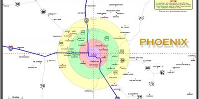 Peta Phoenix kawasan